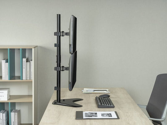 Equip Επιτραπέζια Βάση για 2 Οθόνες έως 32" (650128)