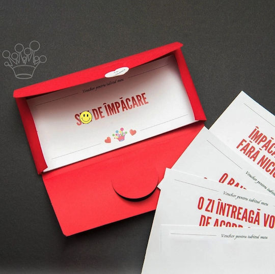 Voucher Cadou Pentru Iubit 25 Carduri Mesaje Diferite