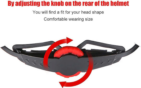 Helmet for Electric Scooter in Black Color 93876-04