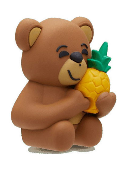 Crocs Jibbitz Charm Bear Hugging Pineapple