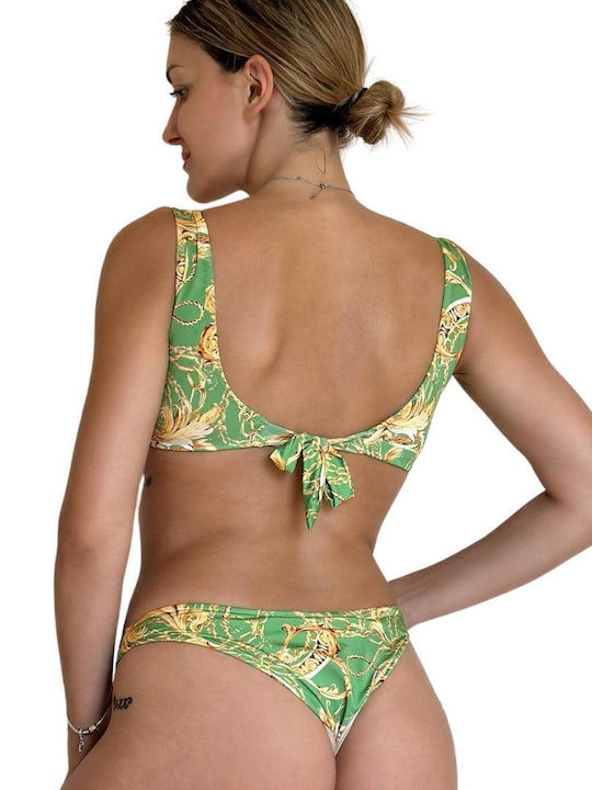Set Bikini Τριγωνάκι Πράσινο