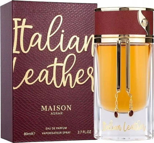 Maison Asrar Italian Leather Eau de Parfum 80ml