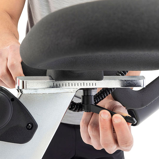 Tunturi Platinum SB20 Bicicletă de exerciții staționară cu rezistență aeriană și roți