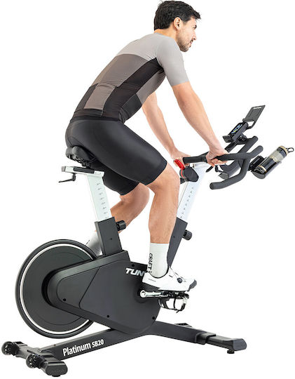 Tunturi Platinum SB20 Bicicletă de exerciții staționară cu rezistență aeriană și roți
