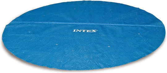 Intex Ηλιακό Προστατευτικό Κάλυμμα Πισίνας Στρογγυλό Διαμέτρου 457εκ. Μπλε