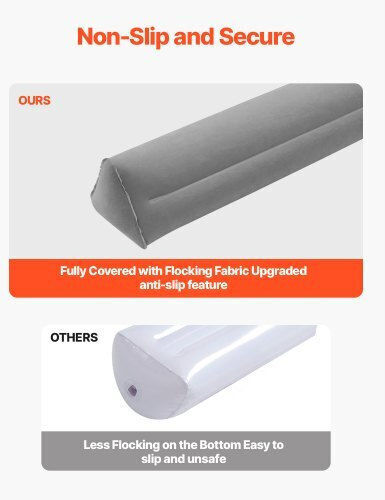 Vevor Baby Proofing Protector Made of Plastic in Gray Colour 47.4x18x18cm