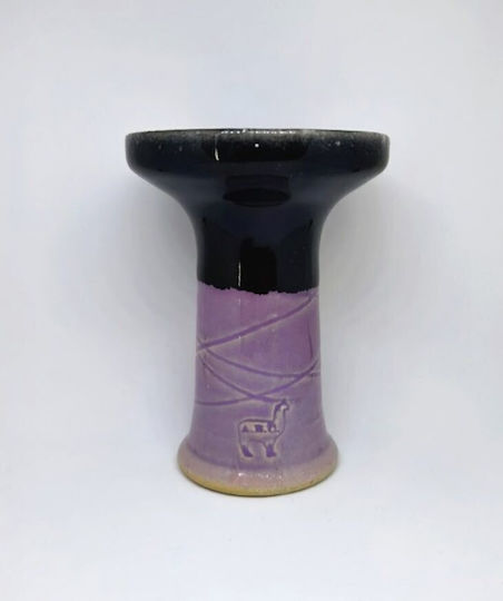 Alpaca Bowls Hookah Black Over Pink 1pcs