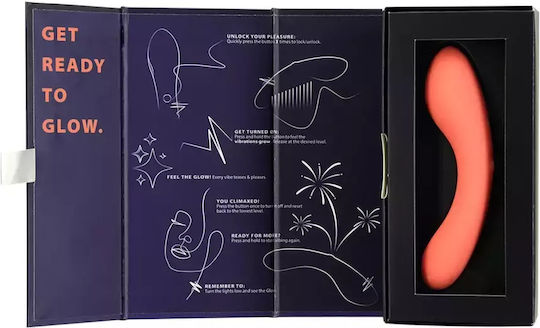 Swan Vibes Vibrator cu Telecomandă 12.1cm Portocaliu