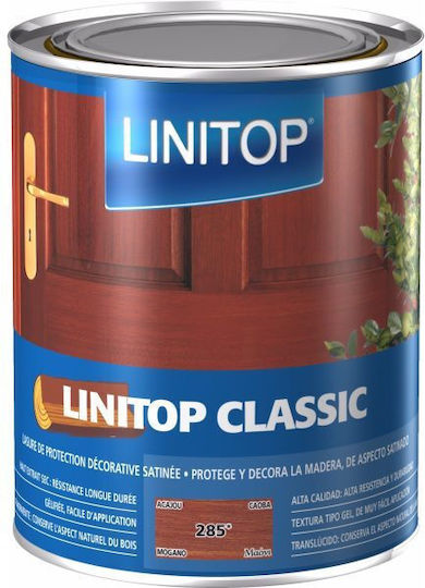 LINITOP Classic Lac de impregnare pentru apa Mahogany Satin 1lt