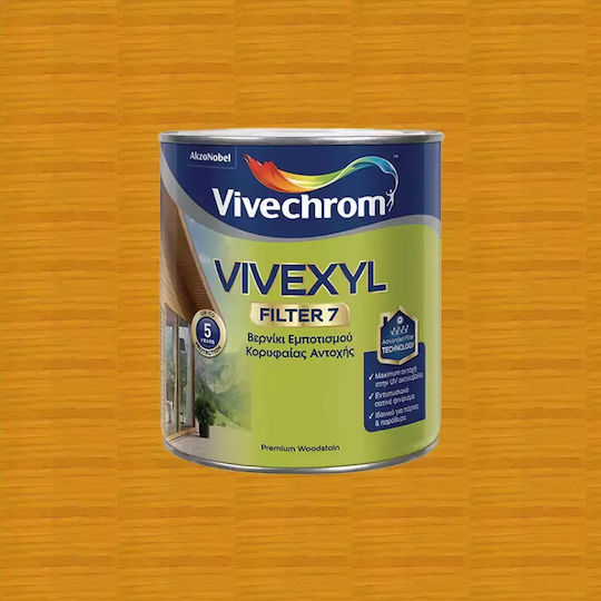 Vivechrom Vivexyl Filter 7 Auf Lösemittelbasis 704 Eiche hell Satin,σατεν 750ml