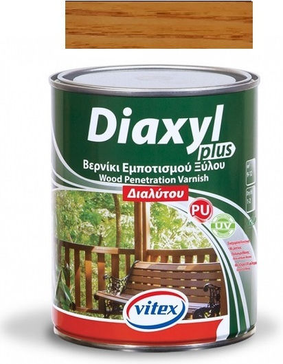 Vitex Diaxyl Plus Βερνίκι Εμποτισμού Πολυουρεθάνης Διαλύτου 2401 Πεύκο 750ml