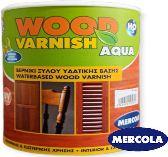 Mercola Wood Varnish Aqua Polyurethan Wasser Farblos Glanz 375ml