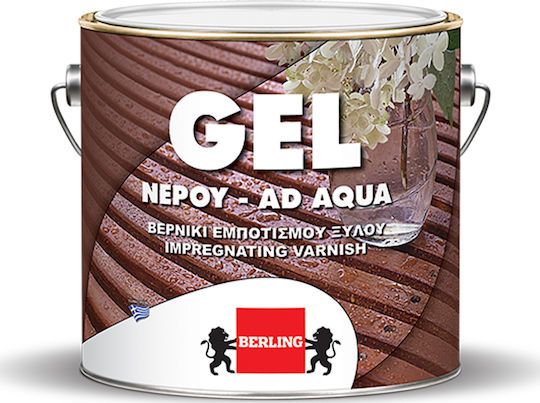 Berling Gel Ad Aqua Пропитка Безцветен Светъл сатен 2.5лт