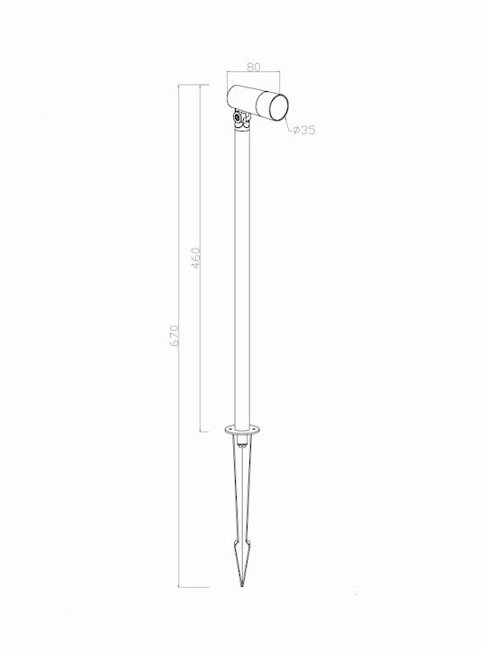Sun Light Iluminat Exterior Montat Pe Perete Spot Led Ip65 10w Cu Lumină Alb Cald Denso-Lg