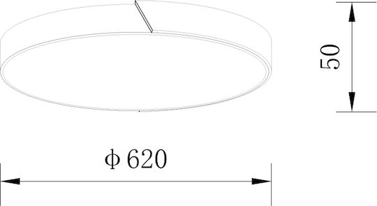Sun Light Πλαφονιέρα 62εκ. Sun Light Πλαφονιέρα 62εκ.