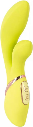 Julie Love Toys Δονητής Rabbit 20cm Κίτρινος