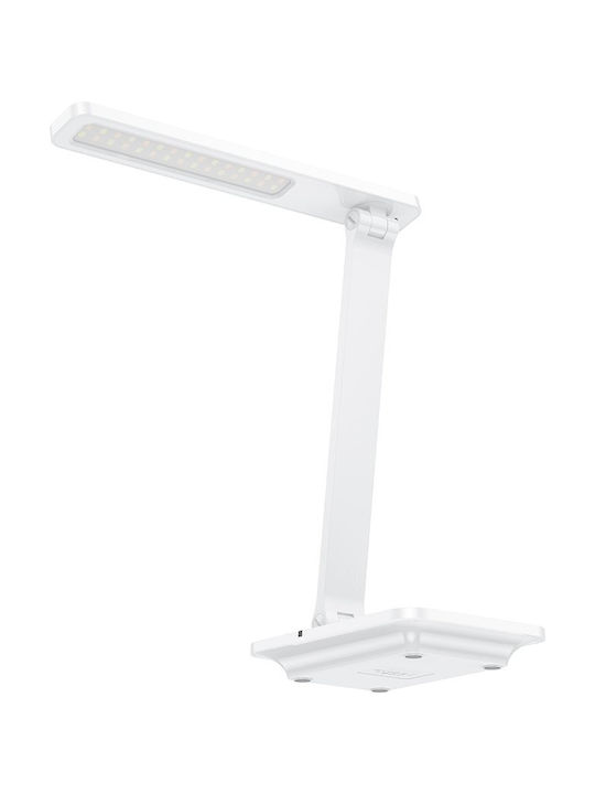 MaxCom LED Lumină de Birou în Culoarea Alb
