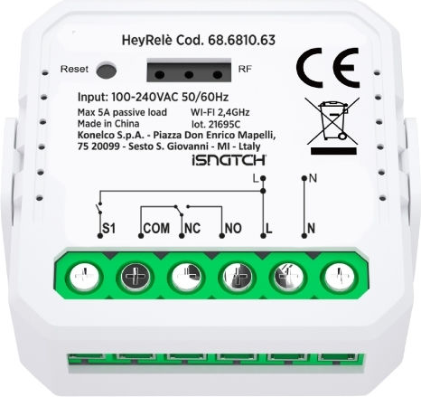 iSnatch Smart Intermediate Switch Wi-Fi