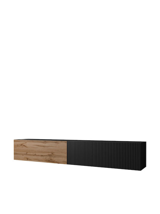 TV Stand Wooden Capital Fusiko L200xW30xH31cm