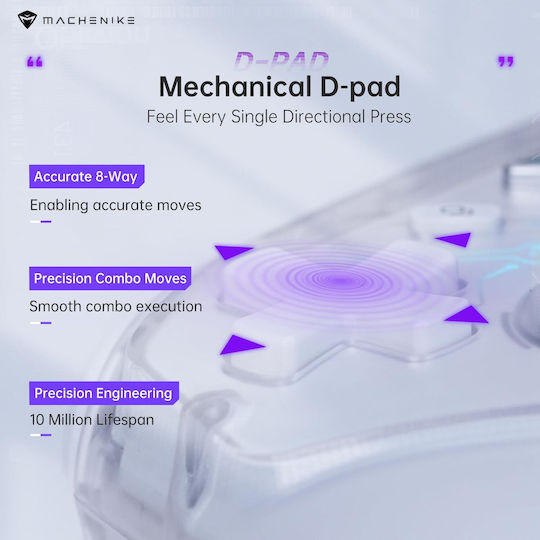 Machenike G3S Kabellos Gamepad für Android / PC / Schalter Schwarz