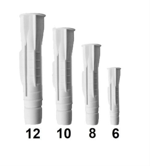 Hard Plast Ούπα Πλαστικό 12x70mm 25τμχ