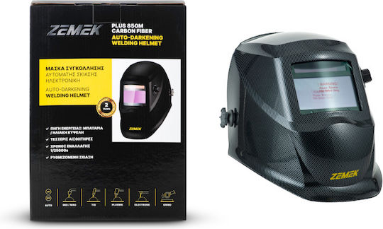 Zemek PLUS 850M Electronic Welding Helmet Black
