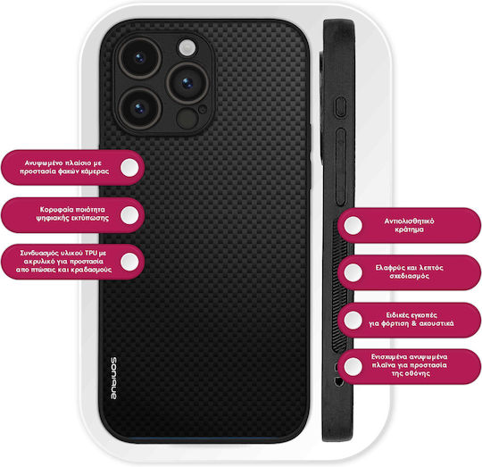Sonique Carbon Series Case for Vivo Y35 4G Vivo Y22 Vivo Y22s Black 01