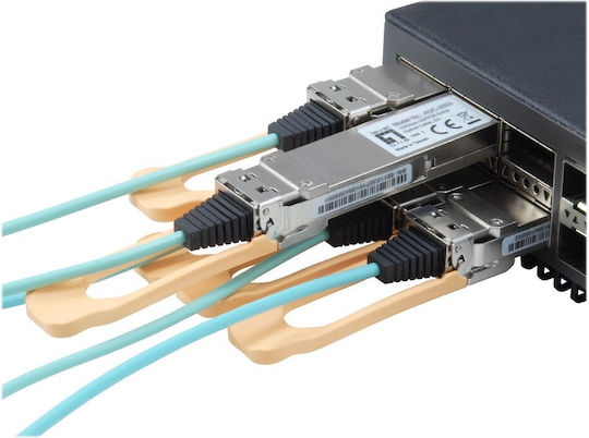 Level One Директно Свързване На Мед Мрежов Кабел Ethernet 1м Тюркоазен
