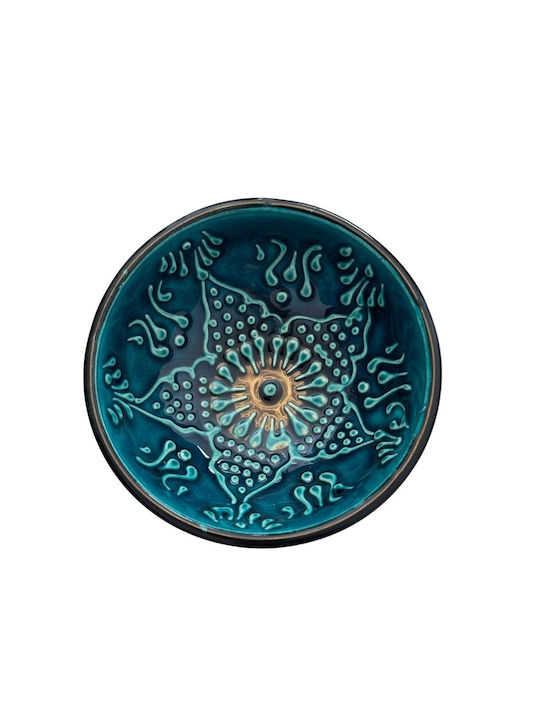 Yakamoz Bol Decorativ Ceramică Verde 8x8x4cm 1buc Yakamoz Bol Decorativ Ceramică Verde 8x8x4cm 1buc