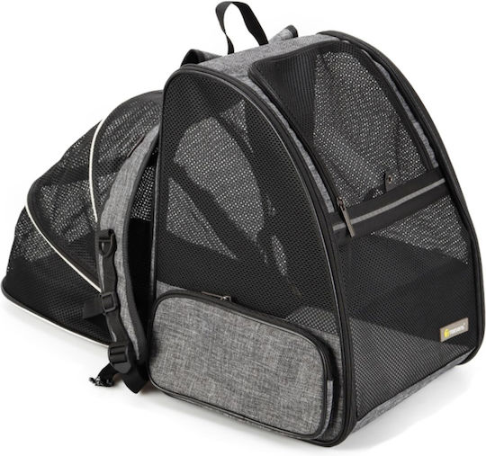 Rucsac Pentru Transport Câine / Pisică Până La 6kg Gri