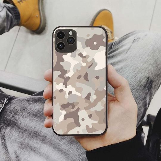 Sonique Camouflage Army Series Case for Motorola Moto G85 5G Beige