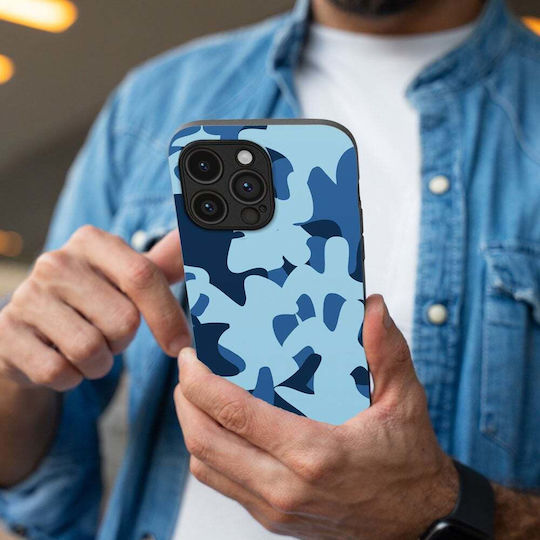 Sonique Camouflage Army Series Case for Oneplus Oneplus 10t Blue