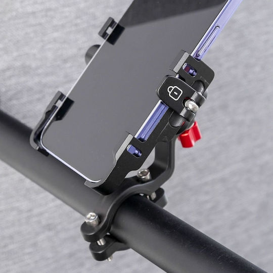Aluminum Phone Holder Bicycle Scooter Fsbhd-106-6 Black