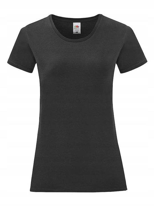 Fruit of the Loom Iconic Femeiesc Negru