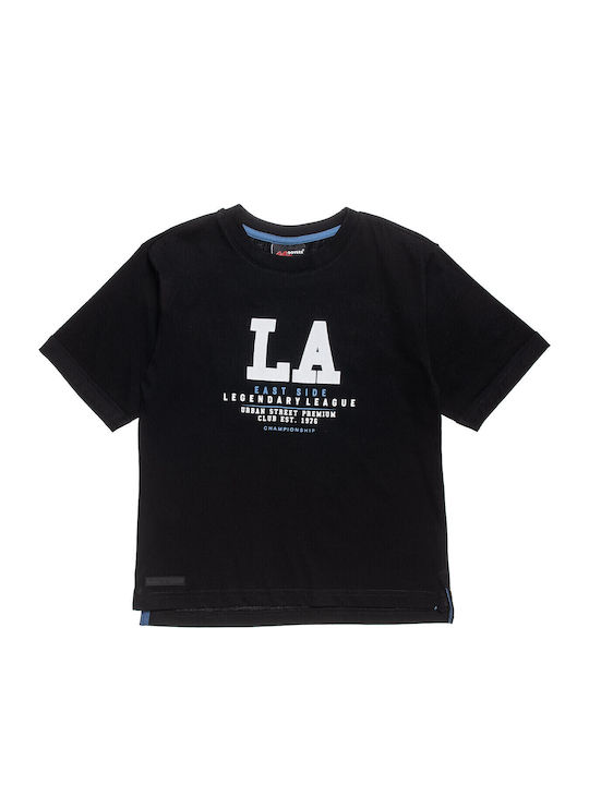 Kids' Set with Shorts Summer 2pcs Black Moovers