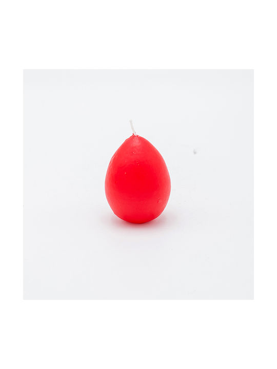 Decorative Candle Red 44x5cm 3 Pieces