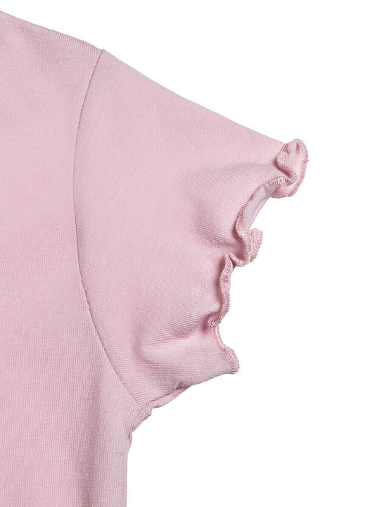 Kinder-Set mit Shorts Sommer 2Stück Rosa