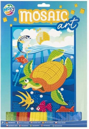 Creative Set Glitter Foam Mosaic A4 Unicorn