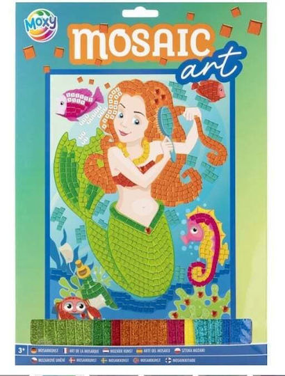 Creative Set Glitter Foam Mosaic A4 Unicorn