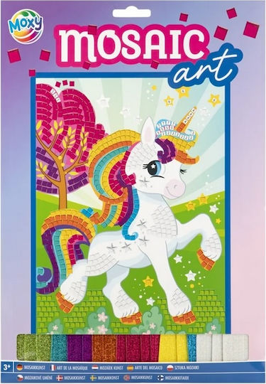 Creative Set Glitter Foam Mosaic A4