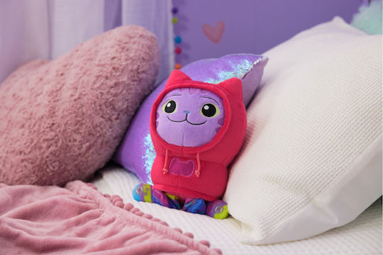 Spin Master Plush Gabby's Dollhouse DJ Catnip With Motion For 3+ Years 25 cm