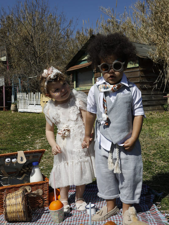 Baptism Suit for Boy Pasxalis Elephant 1749 Bambolino Bmb-1749
