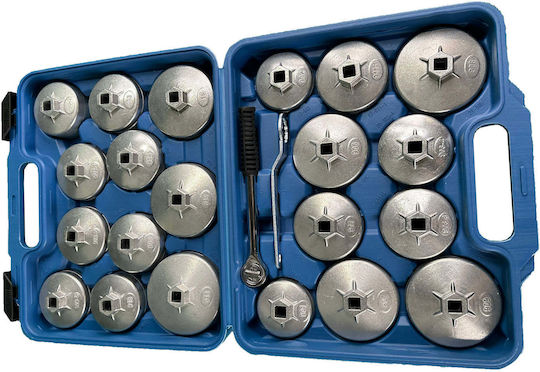 Aluminum Cup Oil Filter Wrenches 23 Pcs Gebo Tools