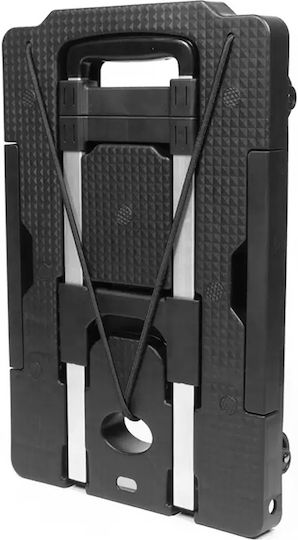 Home Use Transport Trolley Foldable for Weight Load up to 120kg Black