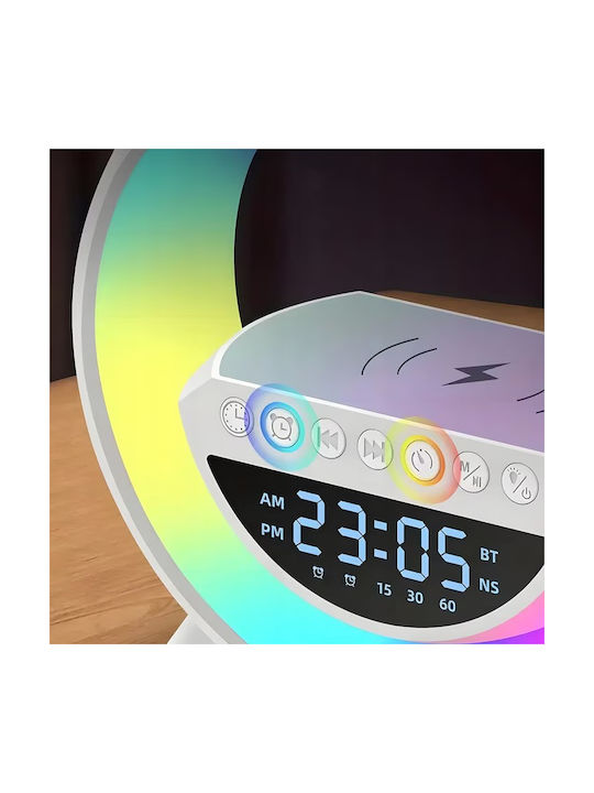 Bluetooth Lustră Decorativă Panou Alb