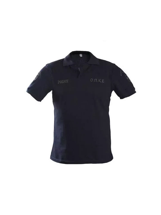 Woodland Μπλούζα Polo Οπκε 100% Βαμβάκι Μαύρο