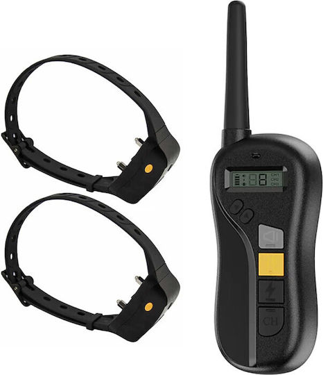 Wellturn T680B Dog Training Shock Collar 2 pcs with Range 500m