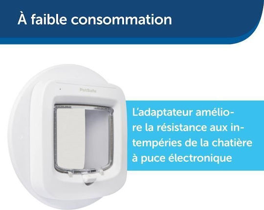 Pet Safe made of Metal in White Color