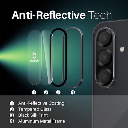 Protection Camera Protection Tempered Glass Black for the Samsung Galaxy A56 5G