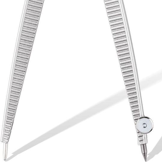 Staedtler Noris Compass with Point in Case Silver